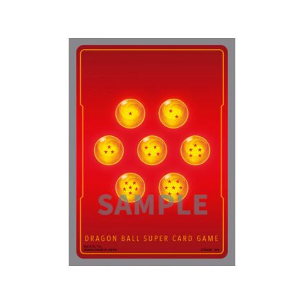 DBS Fusion World Official Card Sleeves 02 - STANDARD RED