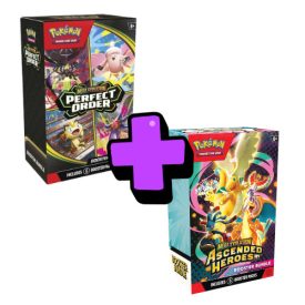   Pokémon! Ascended Heroes + Perfect Order Booster Bundle Kombó