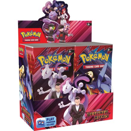 Pokémon! Destined Rivals Booster Display