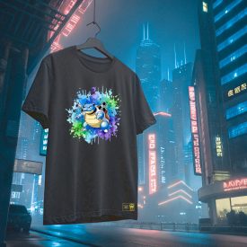 Pokémon! Blastoise WaterColor- Fekete