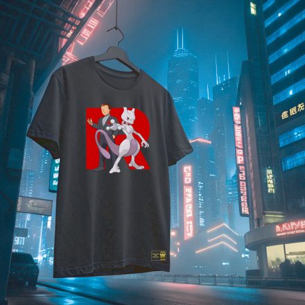 Pokémon! Team Rocket Giovanni & MewTwo - Fekete